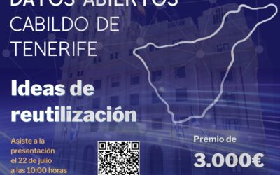 El Cabildo fomenta la utilización de datos abiertos a través de dos concursos