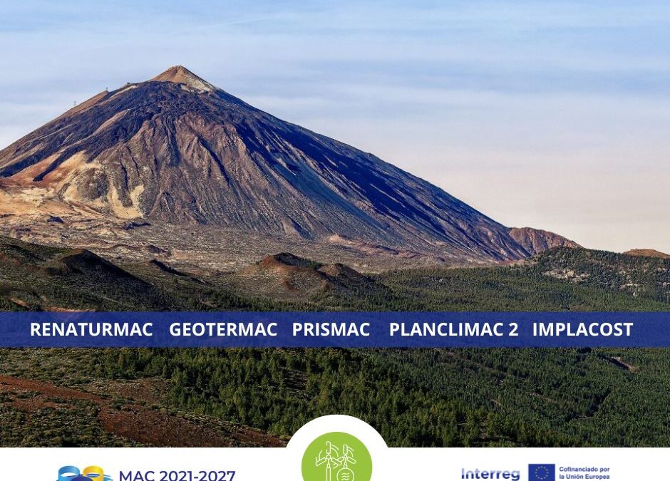 El ITER y el Involcan participan en cinco proyectos sobre geotermia, restauración de ecosistemas naturales y resiliencia climática